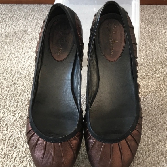 Cole Haan Bronze Ballet Flats - Picture 4 of 4